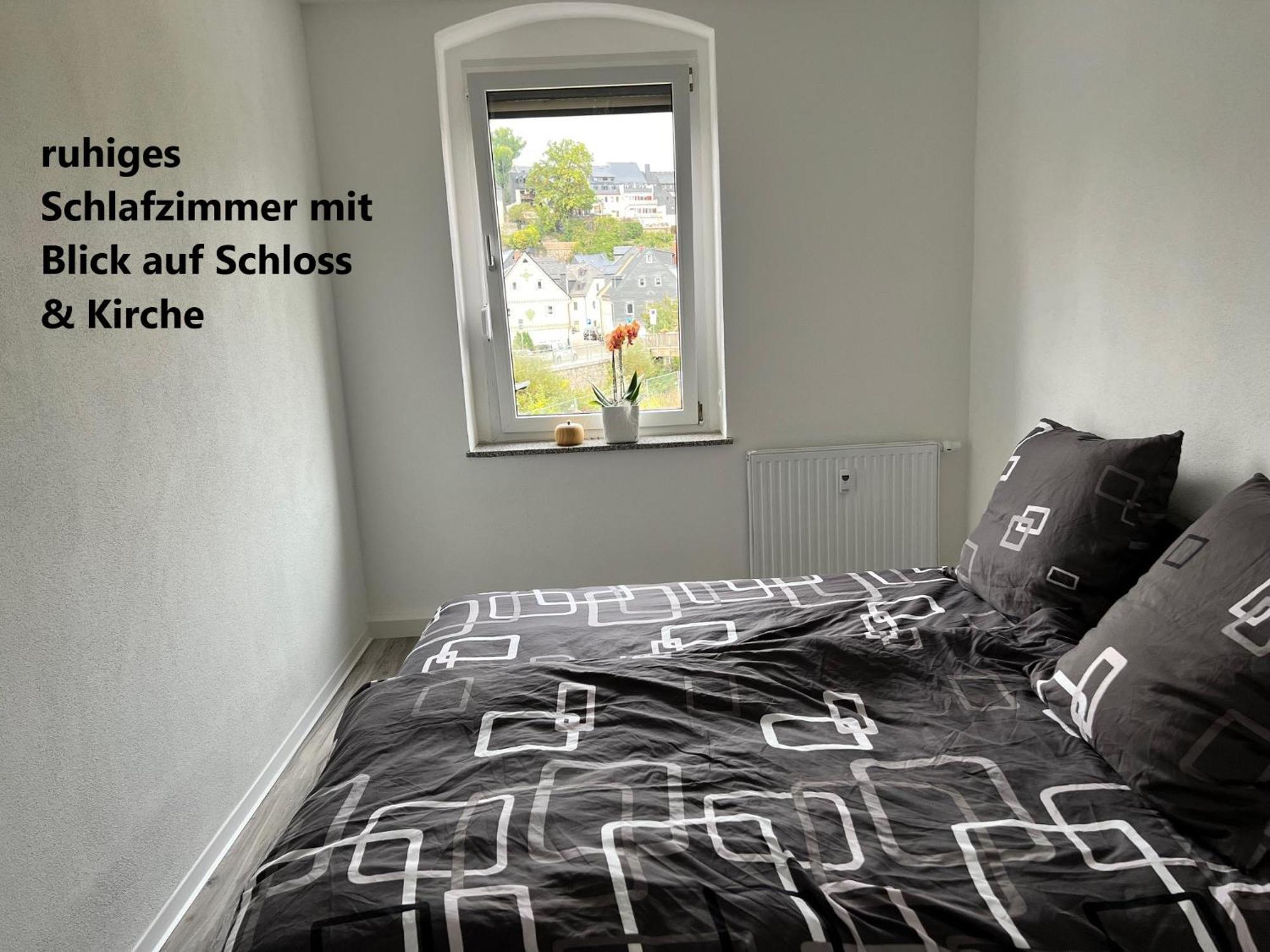 Ferienwohnung Schlossblick Im Herzen Der Stadt Schwarzenberg (Saxony) Exterior foto
